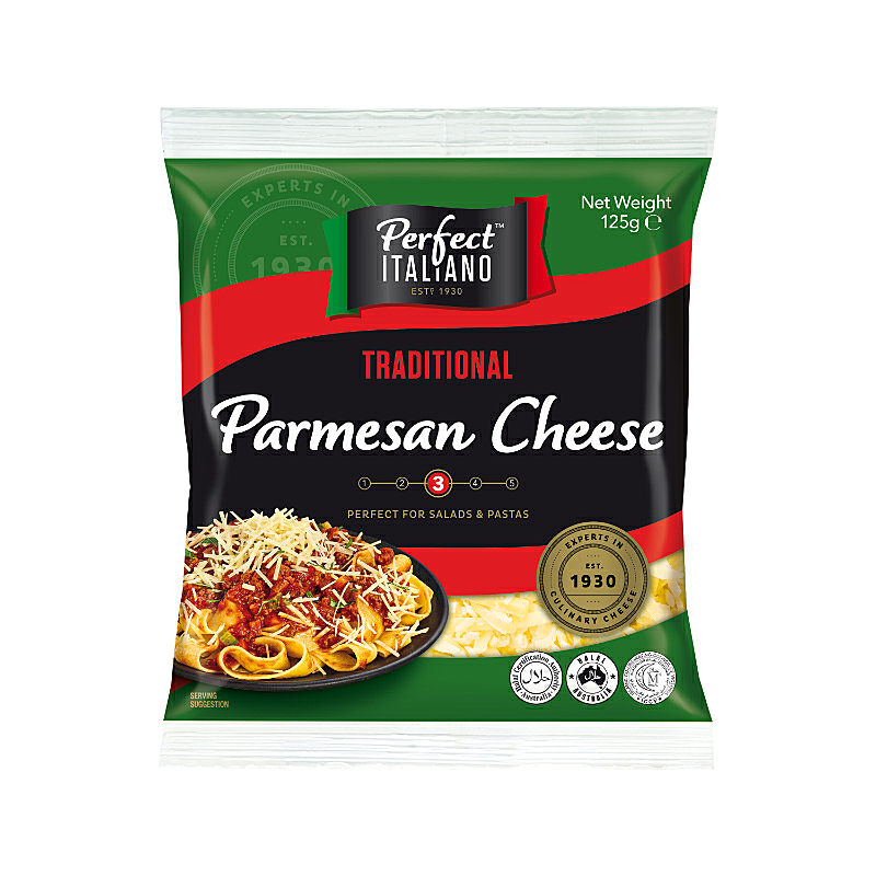 Perfect Italiano Hard Cheese Grated, 125g