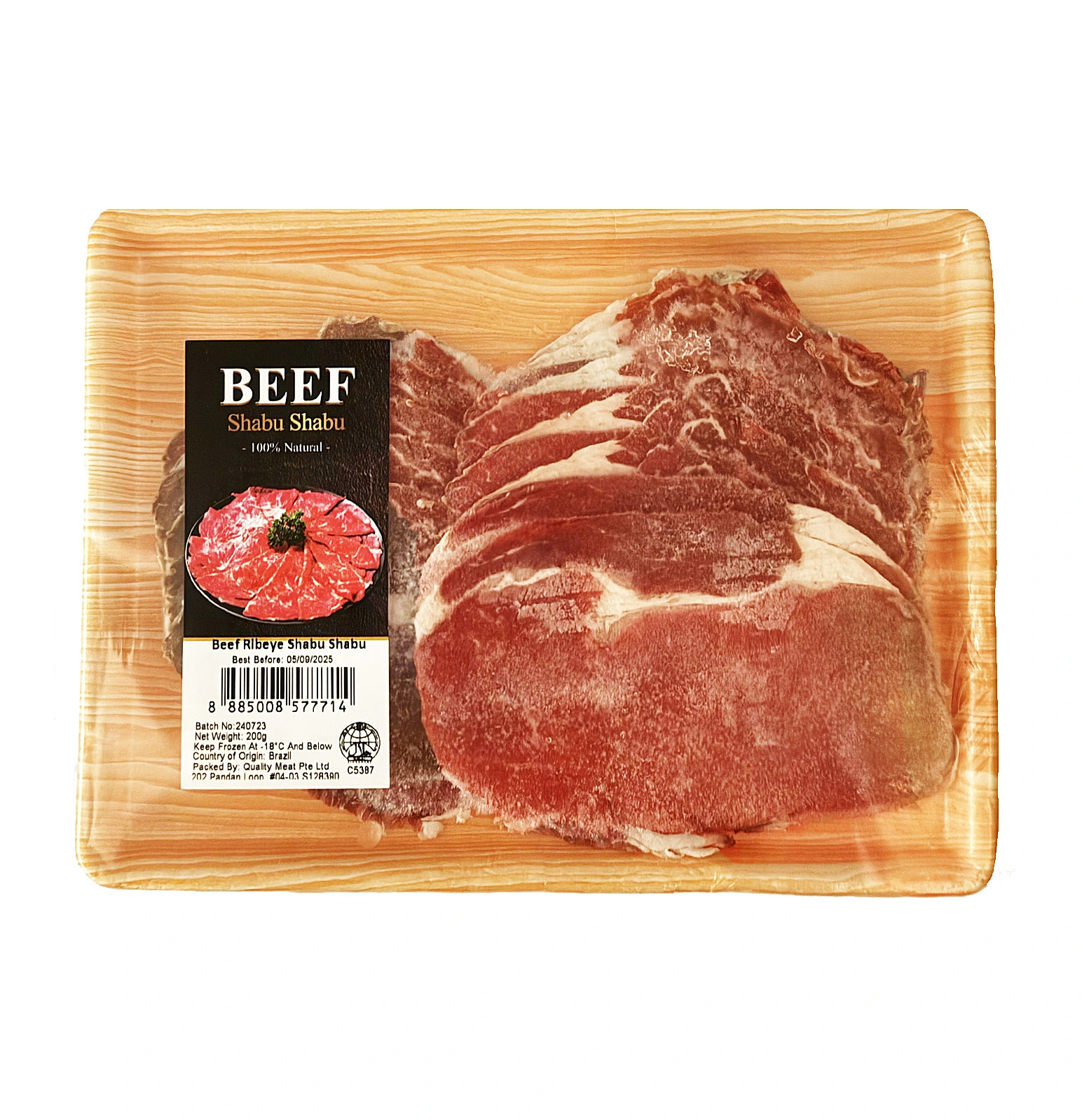 Beef Ribeye Shabu Shabu 200g