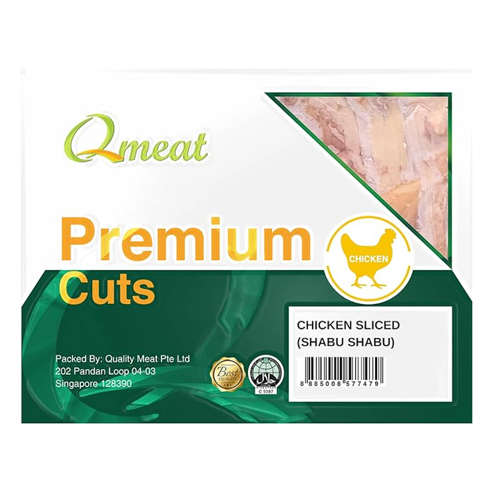 Qmeat Chicken Shabu 300g