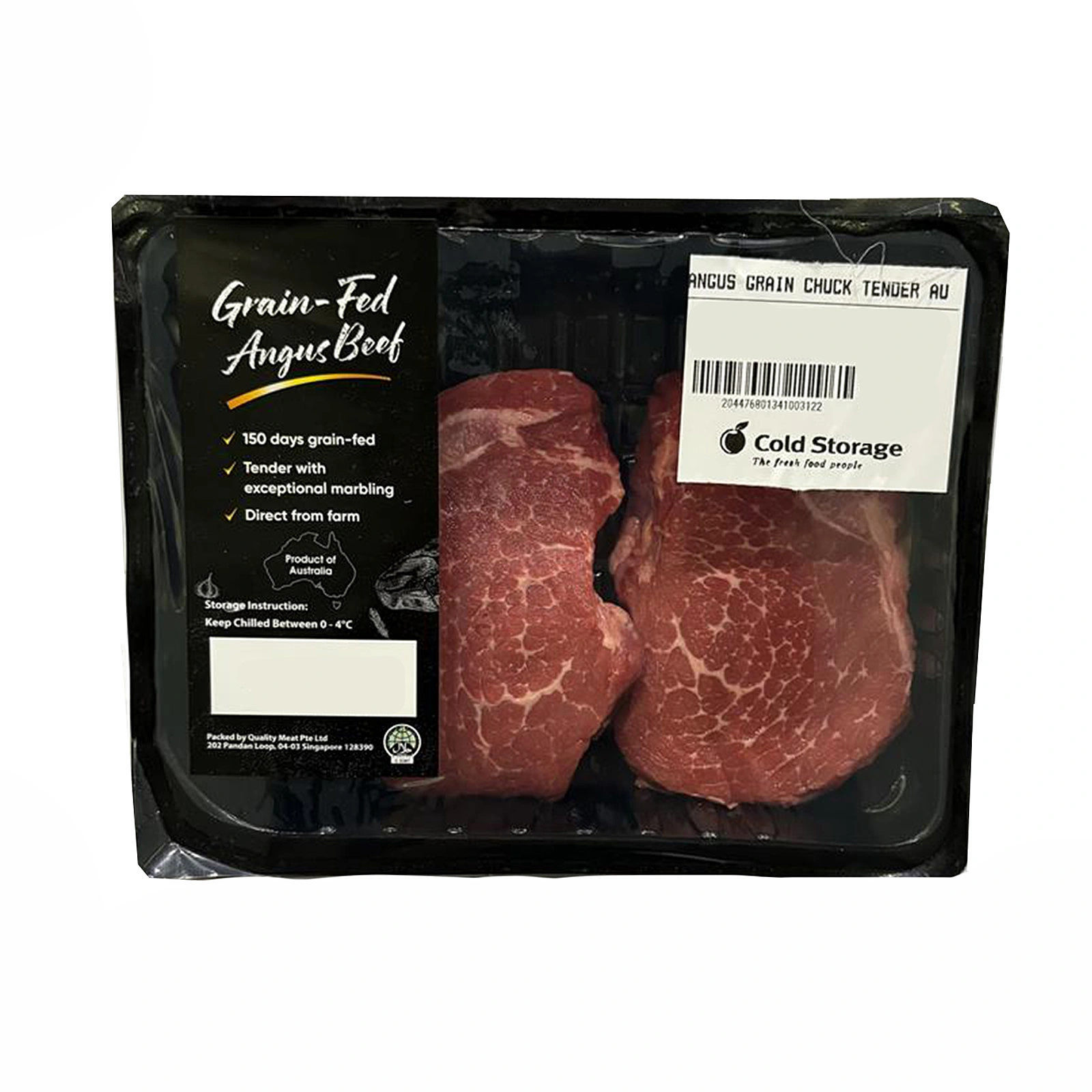 Angus Grain Chuck Tender 400g