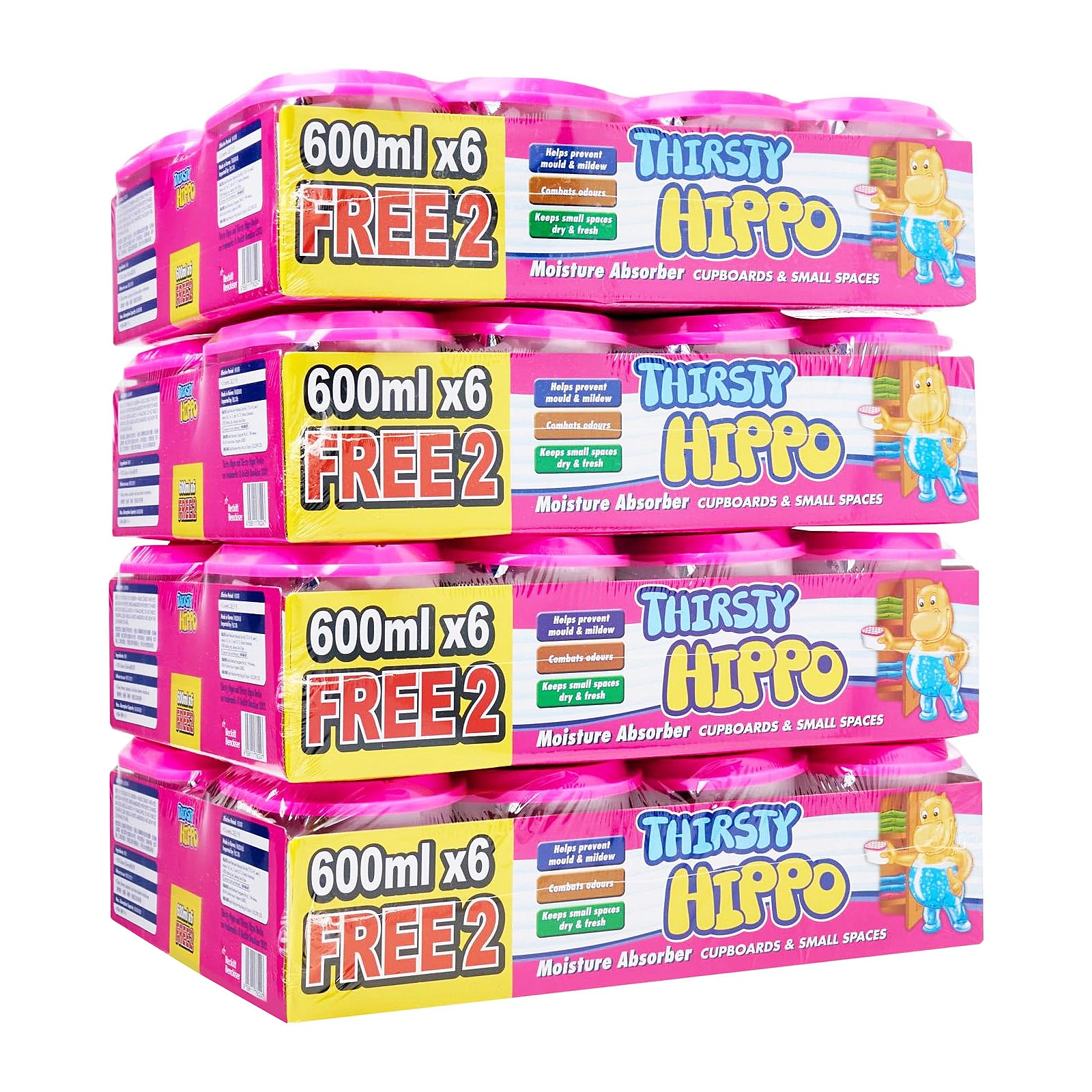 Thirsty Hippo Dehumidifier 32 x 600ml