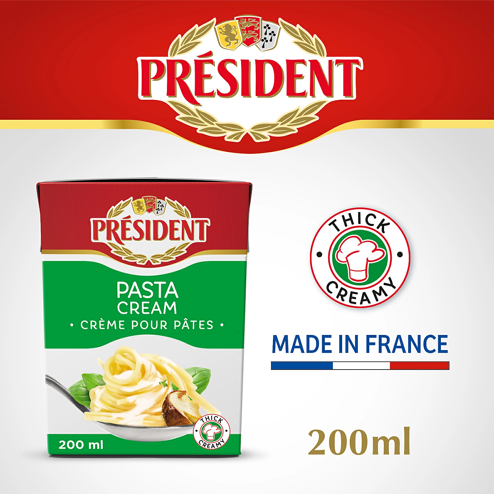 President Pasta Cream, 200ml