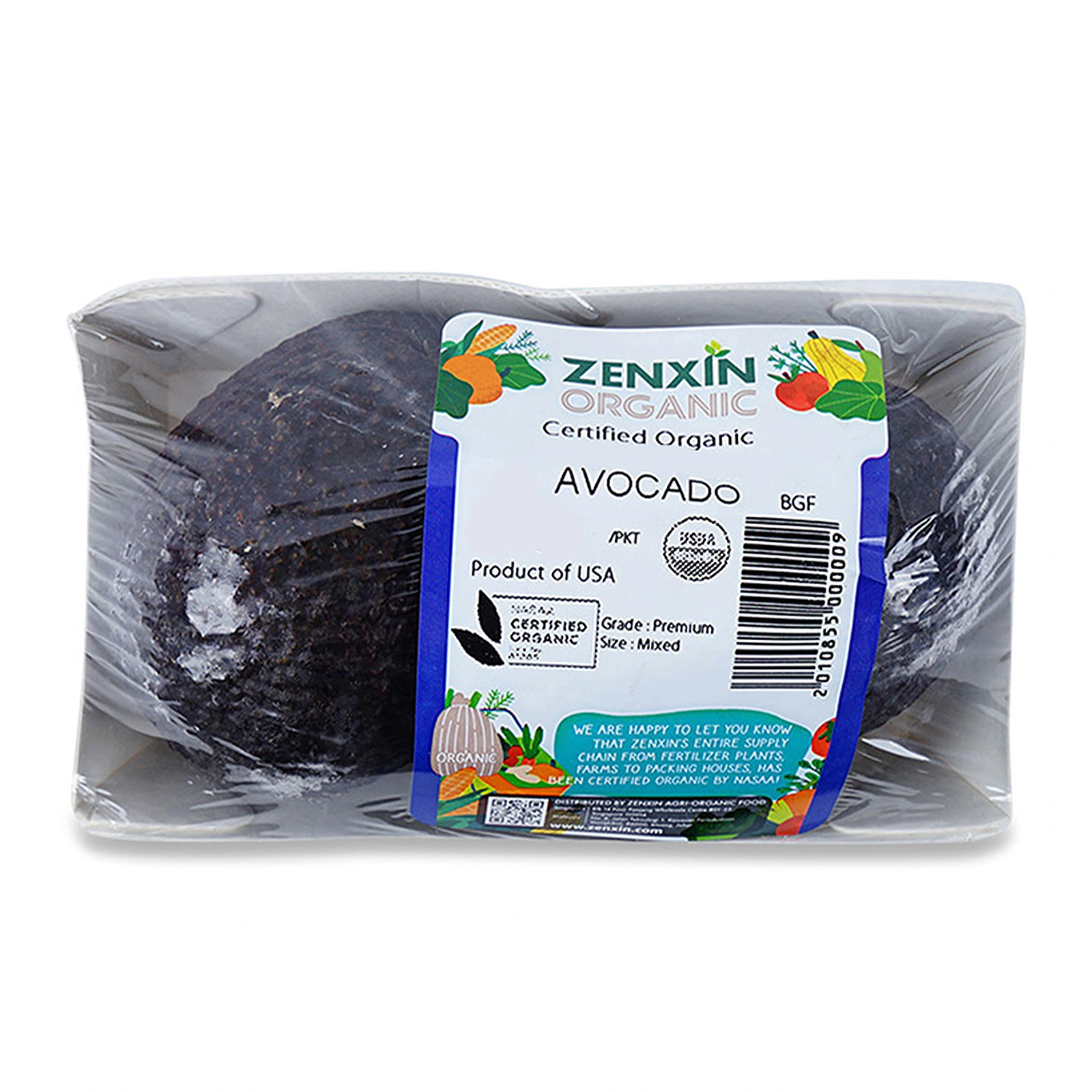 Zenxin Organic Avocado USA 2s