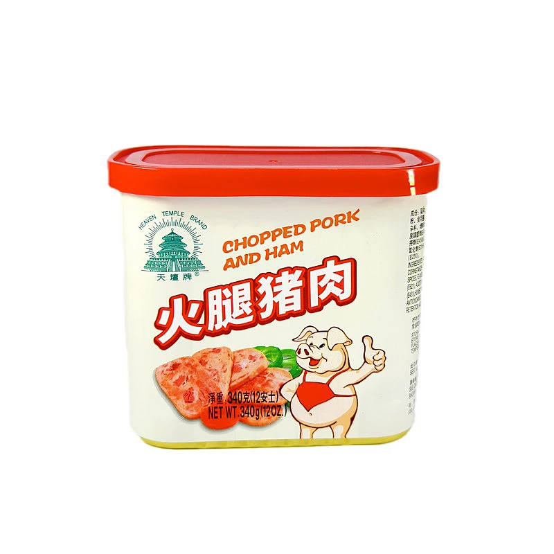 長城牌方罐火腿豬肉340GM