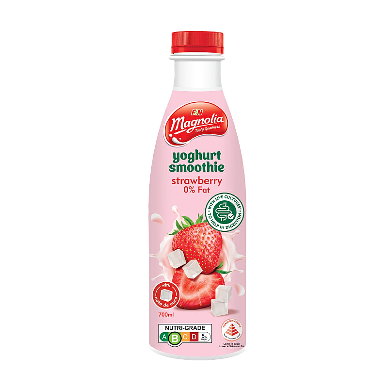 Magnolia Yoghurt Smoothie Strawbery, 700ml