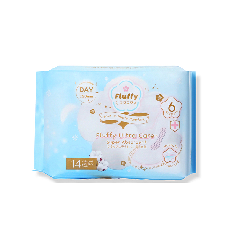 Fluffy Ultra Care Day Pads 25cm 14s