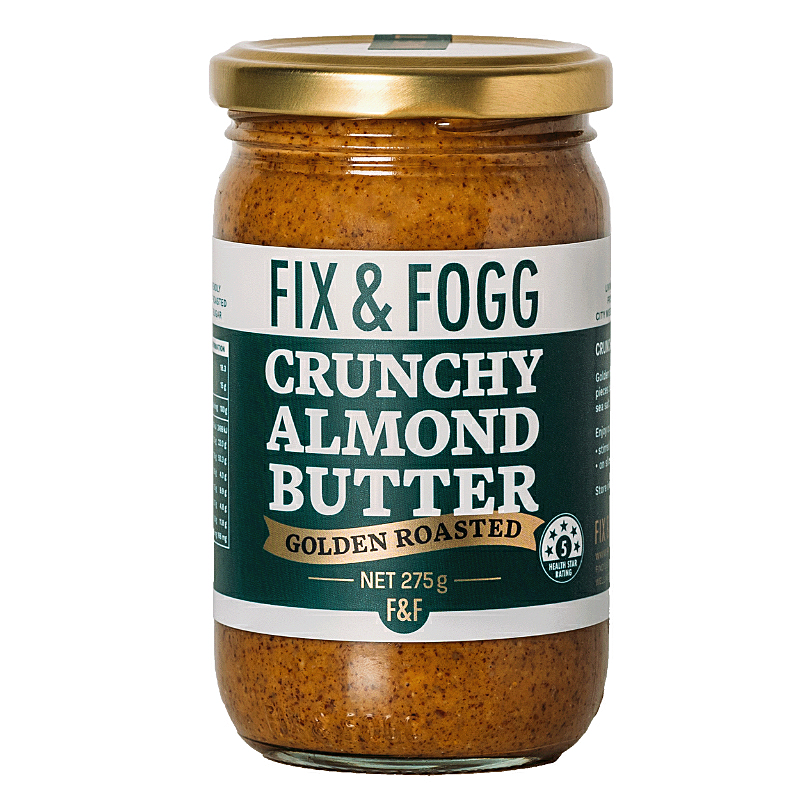 Fix & Fogg Almond Butter Crunchy 275g