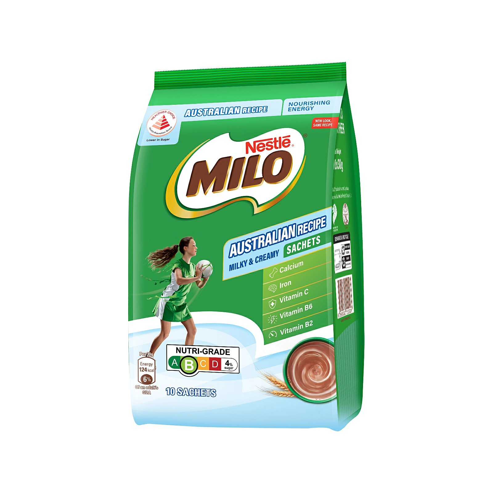Nestle Milo Australian Recipe Sachets 10s x 30g