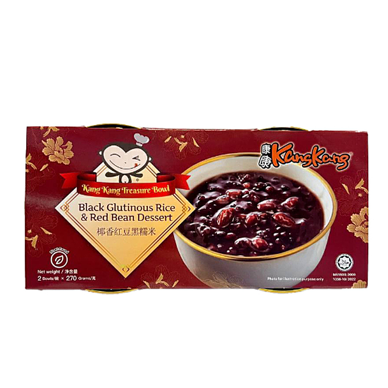 Kang Kang Black Glutinous Rice & Red Bean Dessert 540g