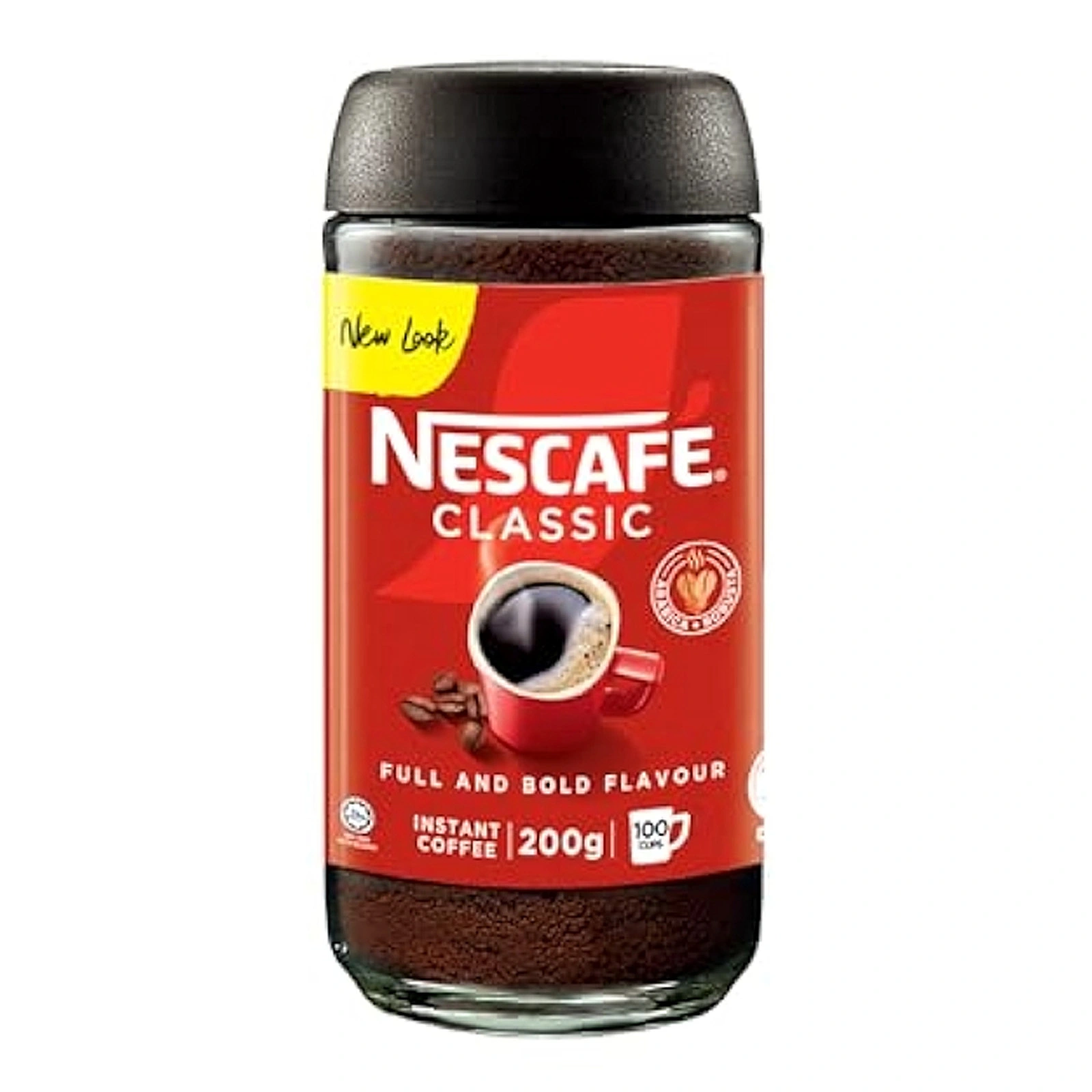 Nescafe Freeze Dried Instant Coffee Classic Arabica Bean Jar 200g