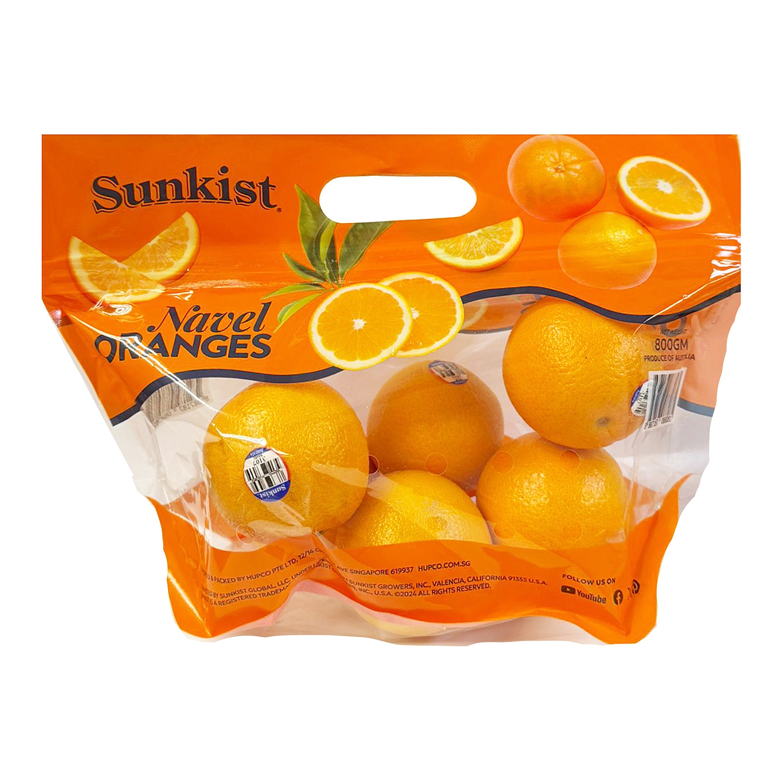 Sunkist Navel Oranges Australia 800g