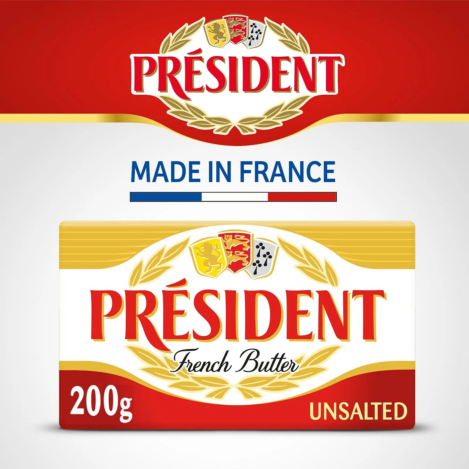 President Unsalted Butter 200g